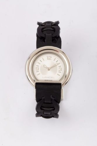 LANCEL Montre bracelet de dame en acier